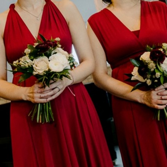 NWOT Multi-way Maxi Dress - Picture 2 of 4